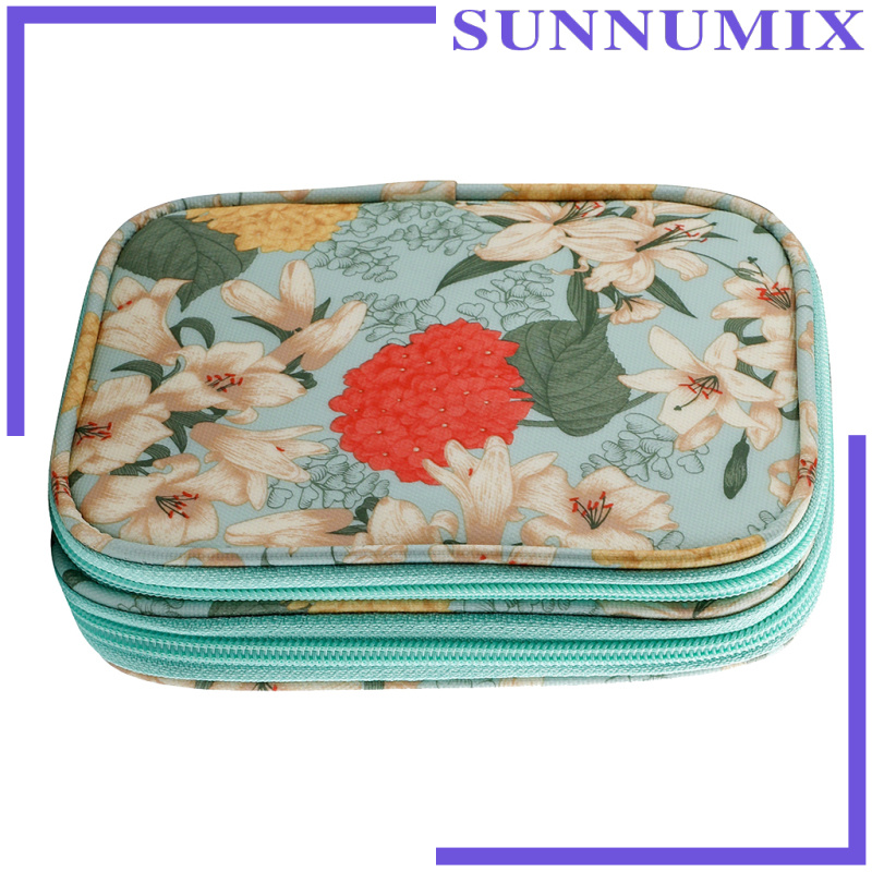 [Sunnimix] Túi Rỗng Đựng Kim Móc Len Màu Hồng