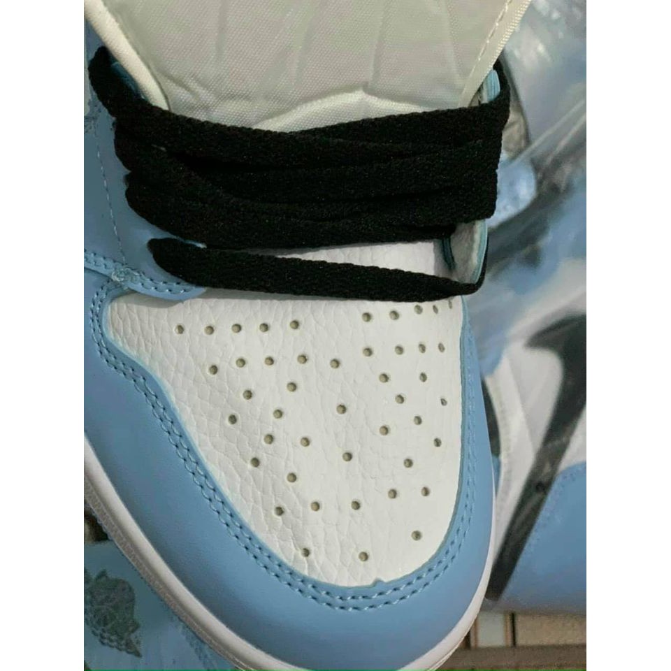 (HOT) [🔥FREESHIP - Trends🔥] 🔥GIÀY Thể Thao Jordan Low 1 Xanh Nhạt Cổ Cao, Giày Air Jordan University Blue High nam nữ | BigBuy360 - bigbuy360.vn