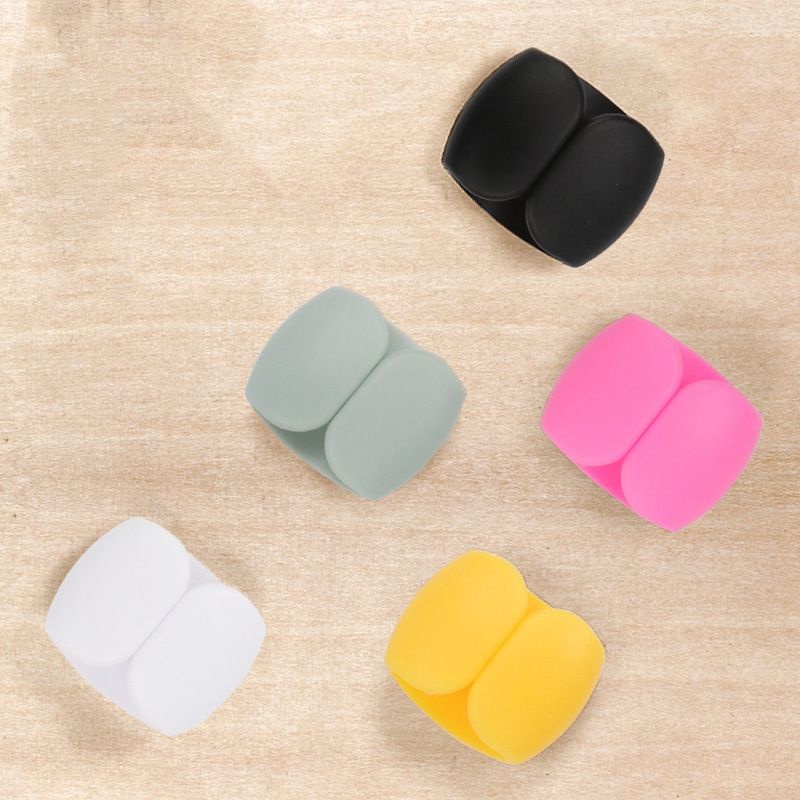 1 Khóa Giữ Dây Cáp Tai Nghe/Cáp Sạc/Điện Thoại 5 Tặng 1