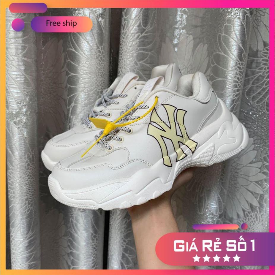 Giày Sneaker Nam Nữ Đế độn Mib Chữ in 3D Hot Trend