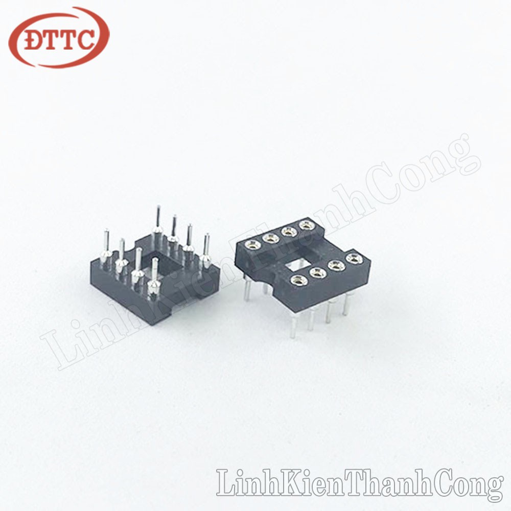 Đế IC 8 Chân DIP-8 Loại Tròn