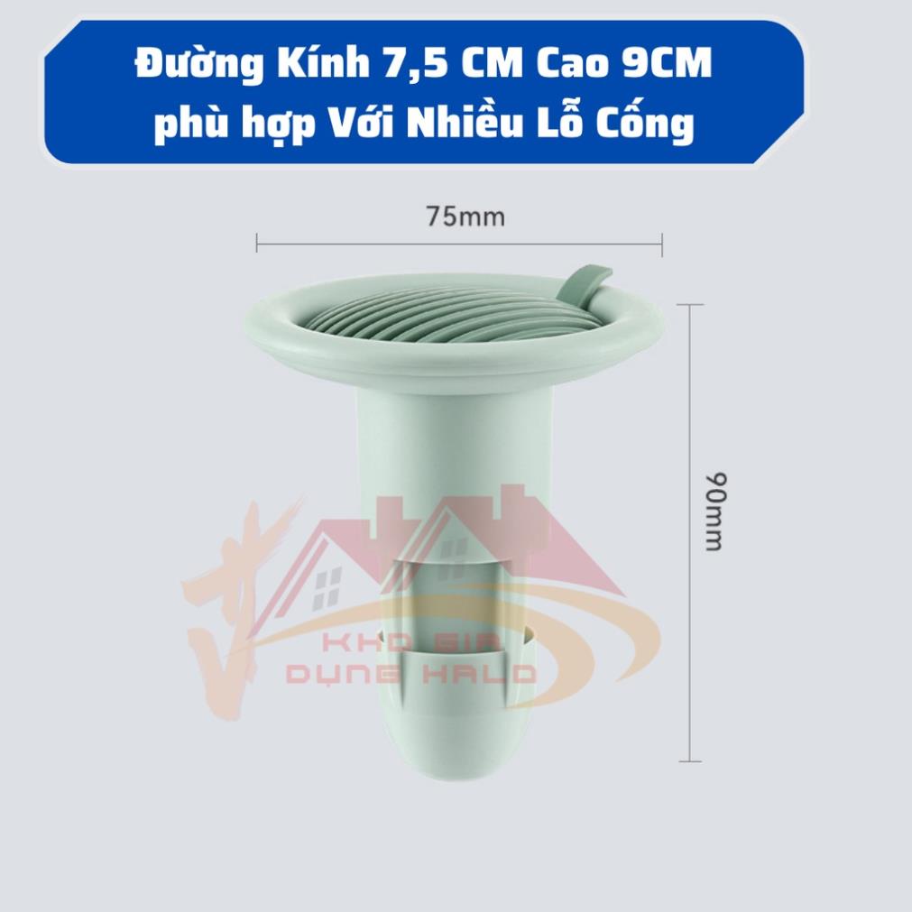Dụng Cụ Khử Mùi Cống Thoát Sàn, Chống Tắc Cống, Côn Trùng Nhà Vệ Sinh Lõi Nắp Đậy Kín Hàng Loại 1 K170