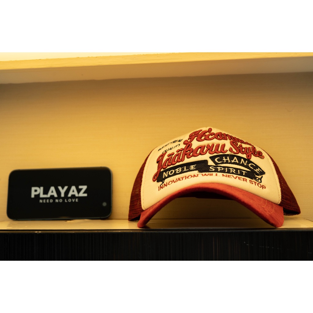 Mũ Trucker Hat Chữ Thêu PLAYAZ