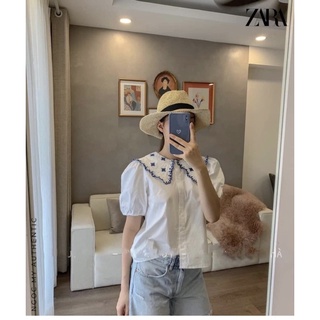 Áo top tay bồng Za.ra
