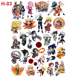 Sticker/ Hình dán anime Naruto ( nhiều mẫu)