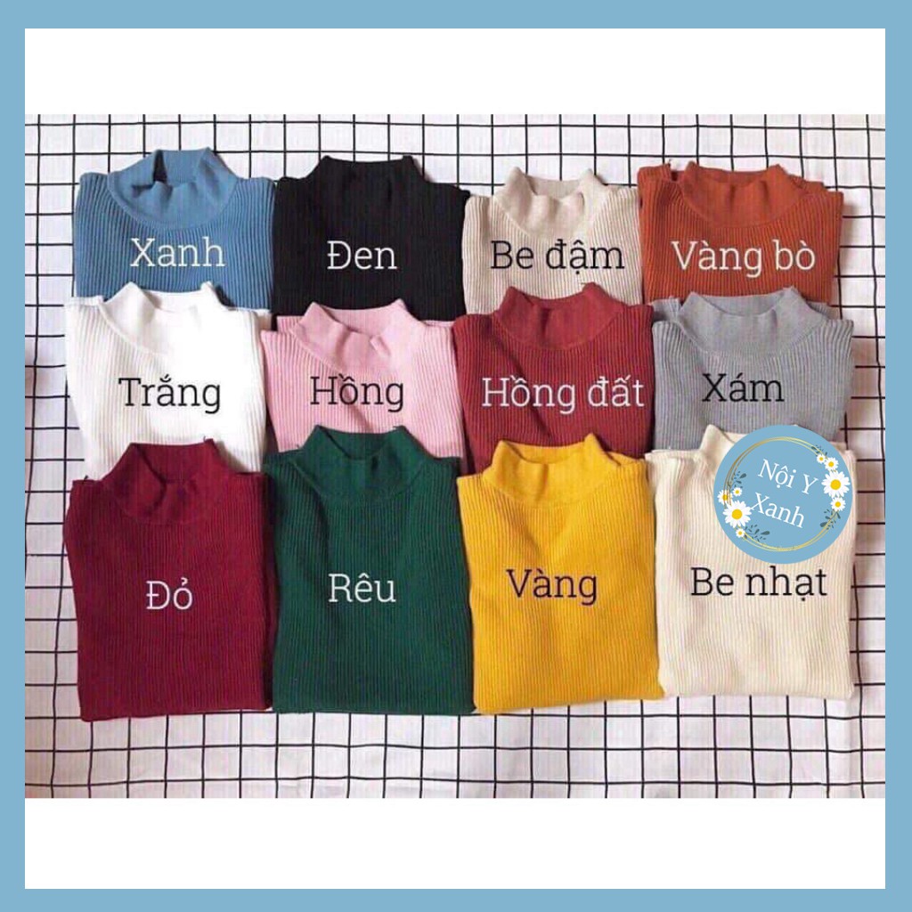 Áo len nữ ❤️FREESHIP ❤️Áo len nữ chất len tăm cổ 3p loại 1