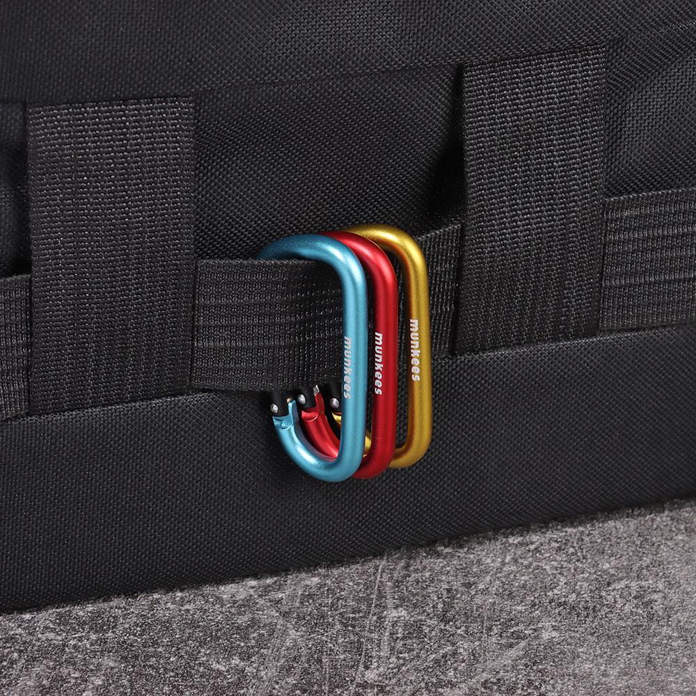 Bộ 2 Móc Khóa Leo Núi Bằng Hợp Kim Nhôm Nhiều Màu Mới