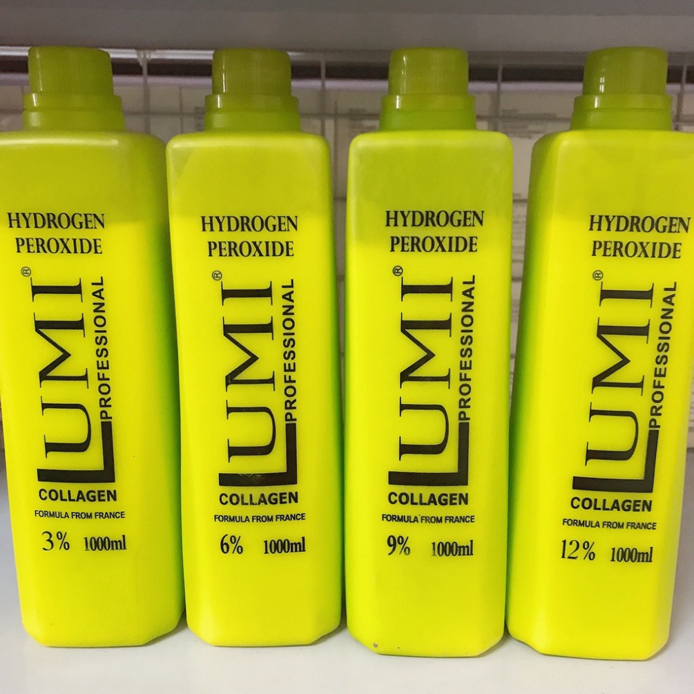 Oxy Trợ nhuộm Lumi Chống Rát Da Đầu 3,6,9,12 1000ml