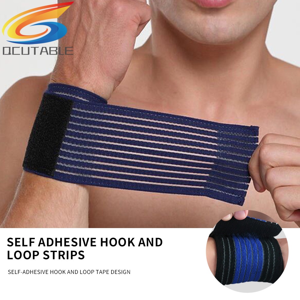 Băng quấn cổ tay co giãn bảo vệ chống bong gân chơi thể thao gym dành cho cả nam và nữ