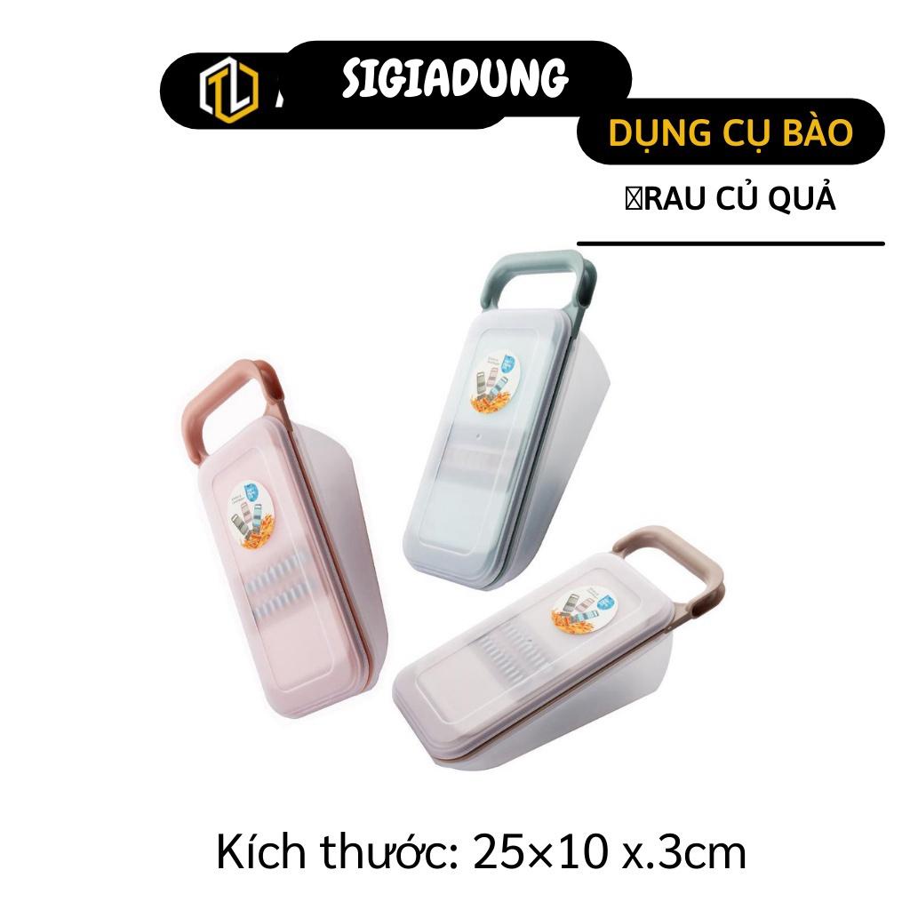 [SGD] Dụng Cụ Bào Rau Củ - Bàn Nạo, Bào Rau Củ Kèm Hộp Đựng, Có Tay Cầm Tiện Lợi 8780