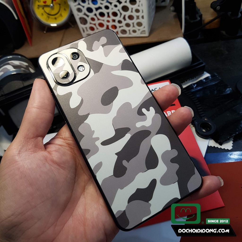 Miếng dán PPF Hydorgen Xiaomi Mi 11 Lite trong, nhám, đổi màu cao cấp
