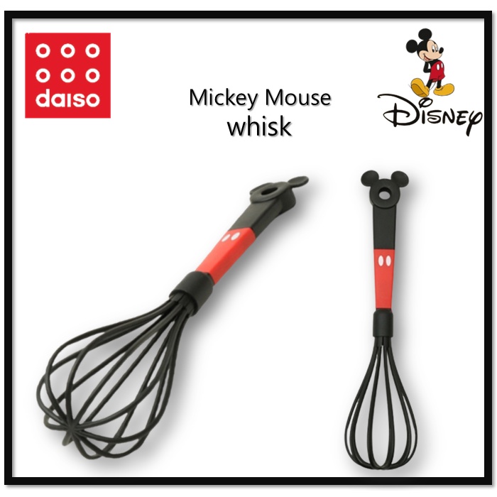 [Daiso Hàn Quốc] Dụng Cụ Nấu Ăn Họa Tiết Chuột Mickey Disney Cho Nhà Bếp