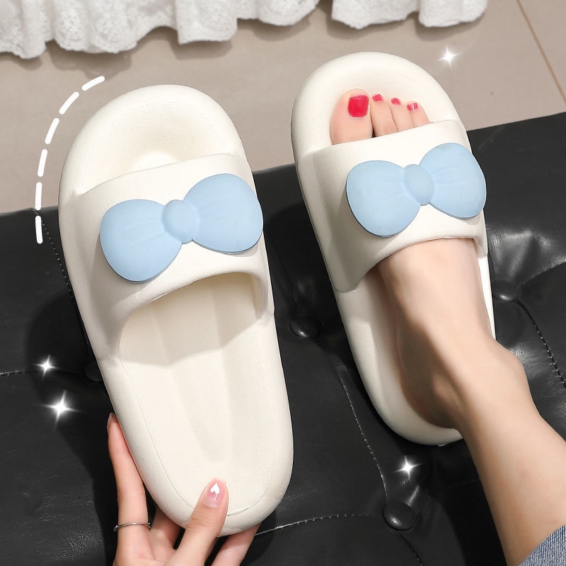 Dép Sandal Đính Nơ Thời Trang Mùa Hè Dễ Phối Đồ Cho Học Sinh