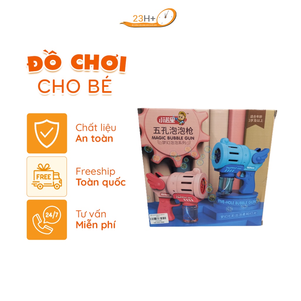 Đồ Chơi Gun Bắn Bong Bóng Cho Bé