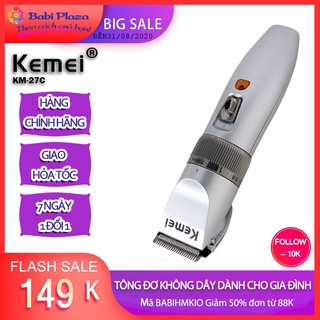 Tông đơ cắt tóc gia đình kemei - 27c đẹp - dễ sử dụng
