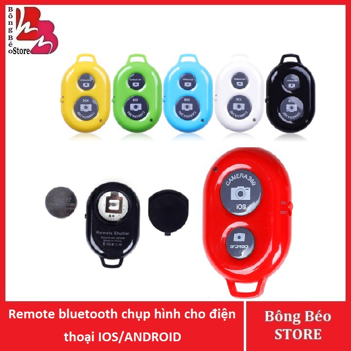 Remote bluetooth chụp hình cho điện thoại IOS/ANDROID | BigBuy360 - bigbuy360.vn