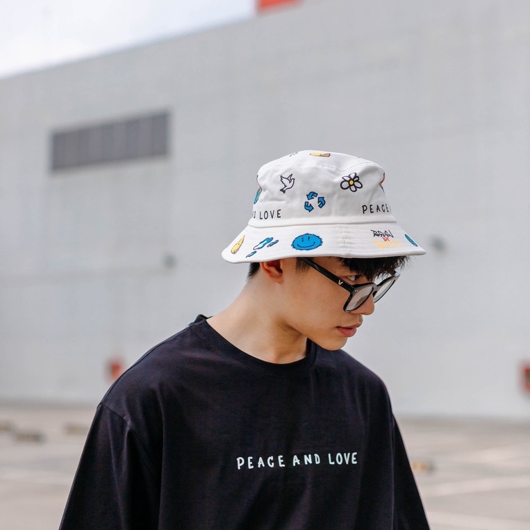 Nón PC BRAND - PC Peace And Love Bucket
