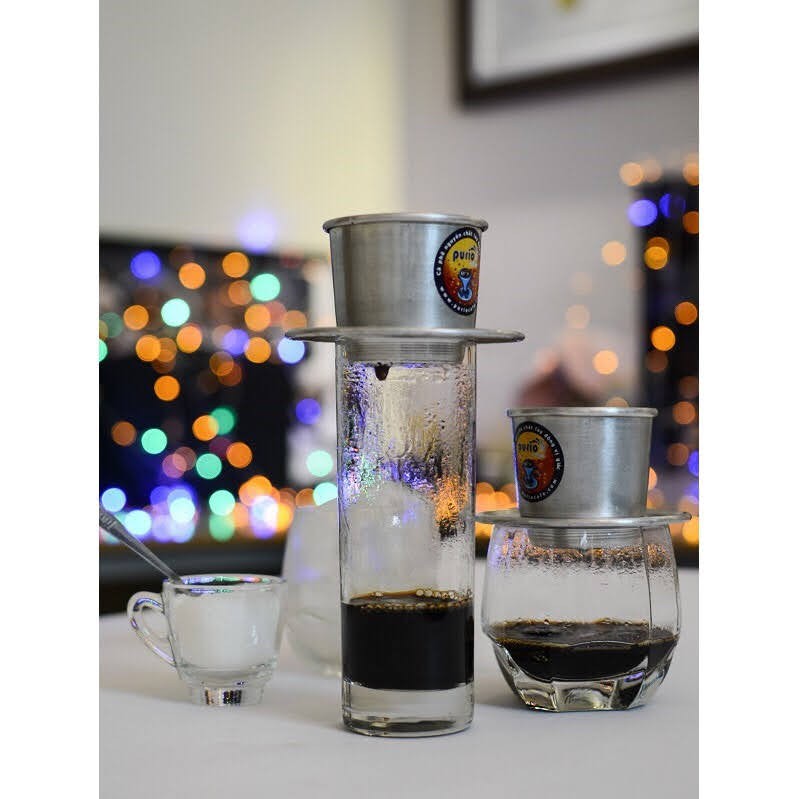 Phin cafe inox dùng để pha cà phê, dày dặn