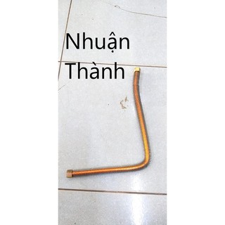 Ống  tản nhiệt máy nén khí / ống lò xo máy hơi 2 đầu ren trong 16mm