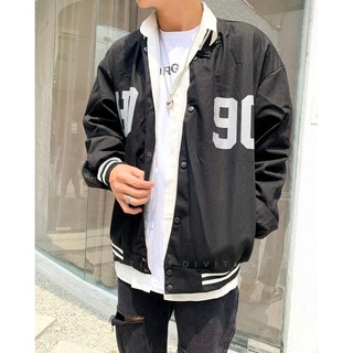 ÁO KHOÁC BOMBER 09 MÀU ĐEN