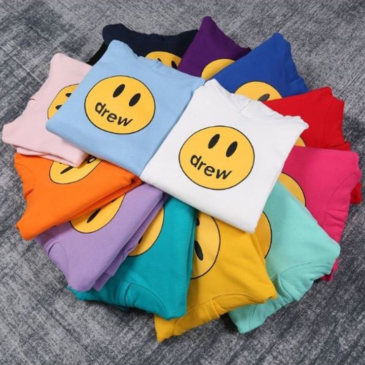 ÁO HOODIE DREW NỈ NGOẠI Unisex (HD2700 - Sticker) | BigBuy360 - bigbuy360.vn