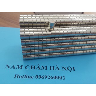 Nam châm viên trắng 3x3mm