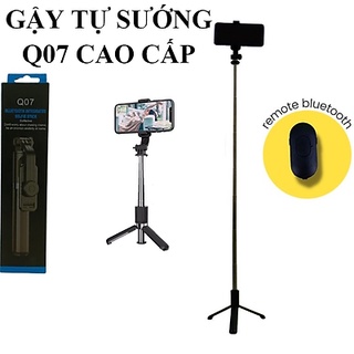 Gậy chụp ảnh 3 chân Gậy tự sướng selfie chụp hình bluetooth điều khiển từ xa xoay nhiều góc độ