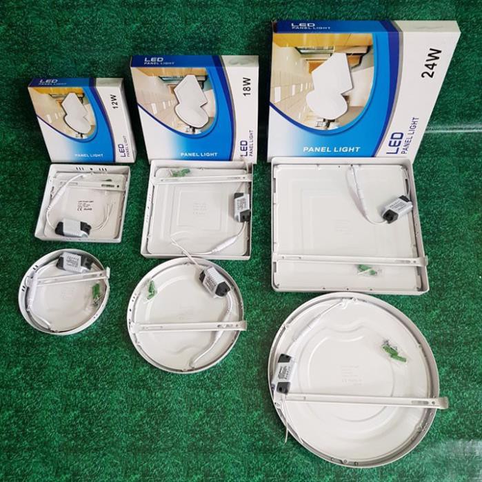 ĐÈN ỐP TRẦN NỔI TRÒN - VUÔNG 36w-24w-22w-18w -16w -12w ( Cao cấp và bình dân )