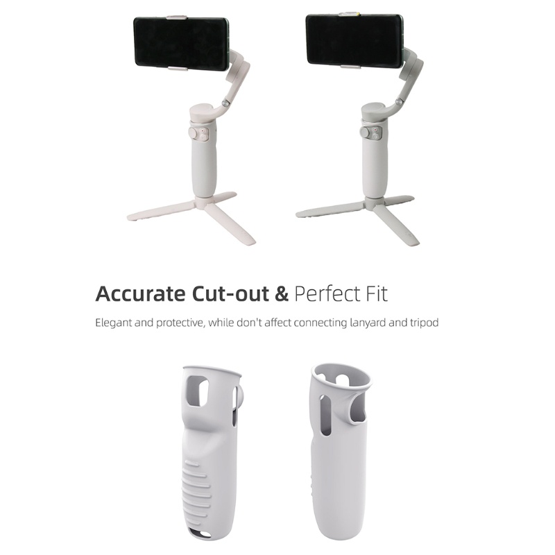 Vỏ silicon bảo vệ chống bụi & trầy cho tay cầm chống sốc cho DJI OM5 | BigBuy360 - bigbuy360.vn