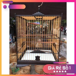 Lồng vuông gỗ mun