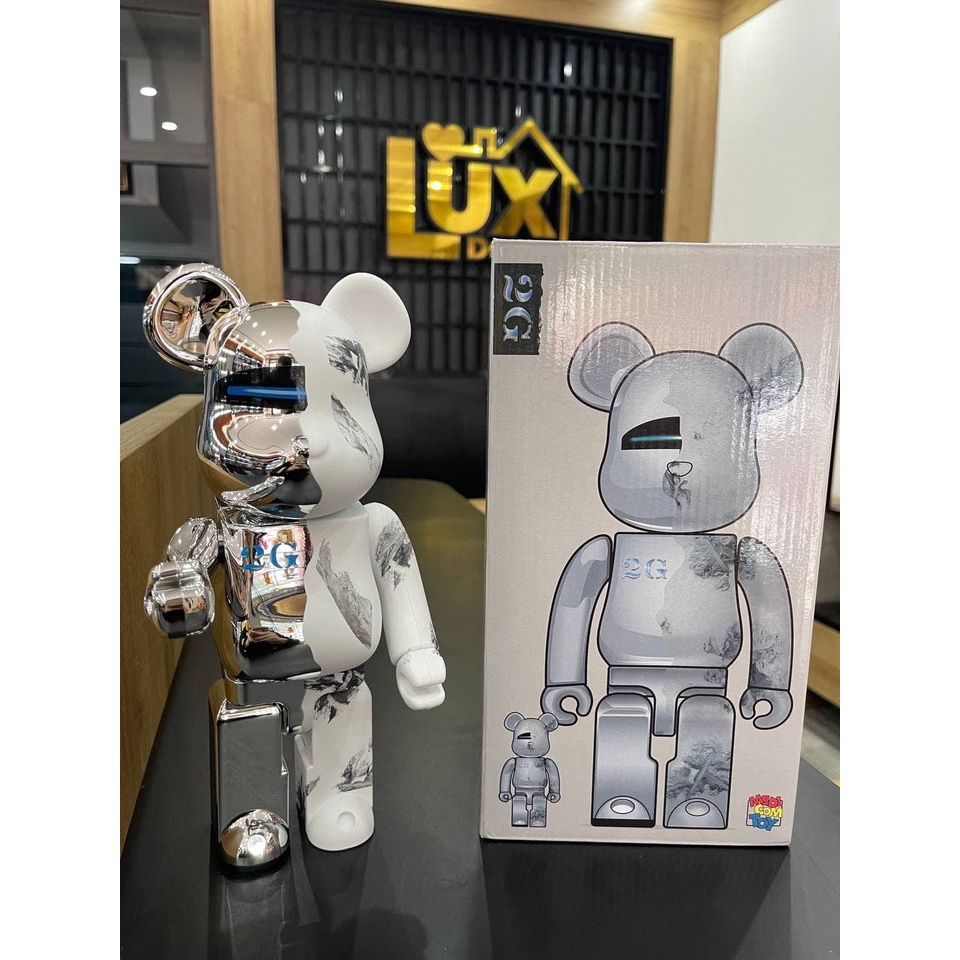 Mô Hình BEARBRICK 400% ABS 2G trang trí, decor ,quà tặng