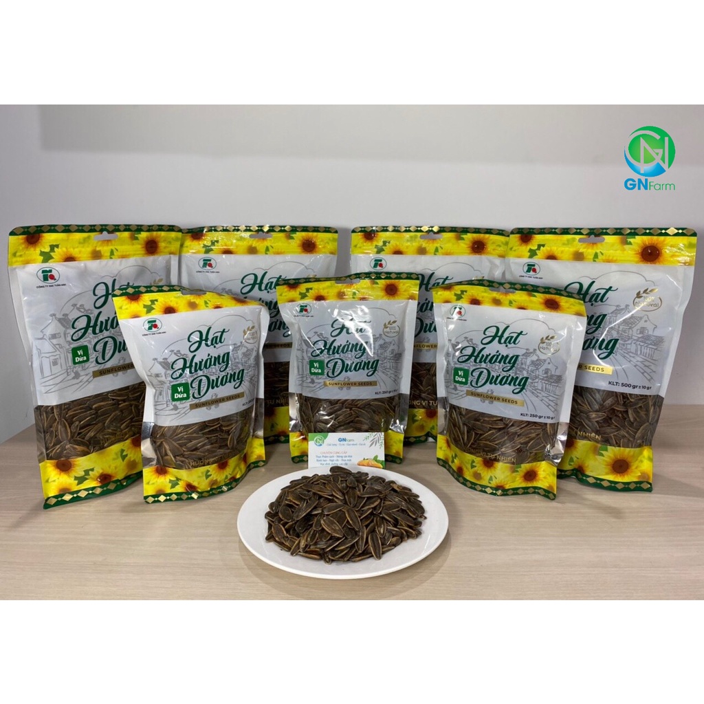 Hạt Hướng Dương Vị Dừa Hạt Siêu To Siêu Giòn Loại Đặc Biệt - Túi 500g/1kg