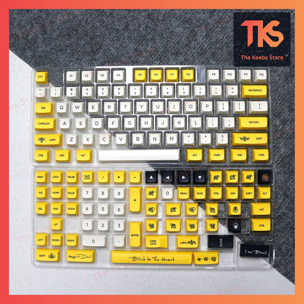 Keycap Beevil | Profile XDA | PBT Dyesub | Nút bàn phím cơ | TKS