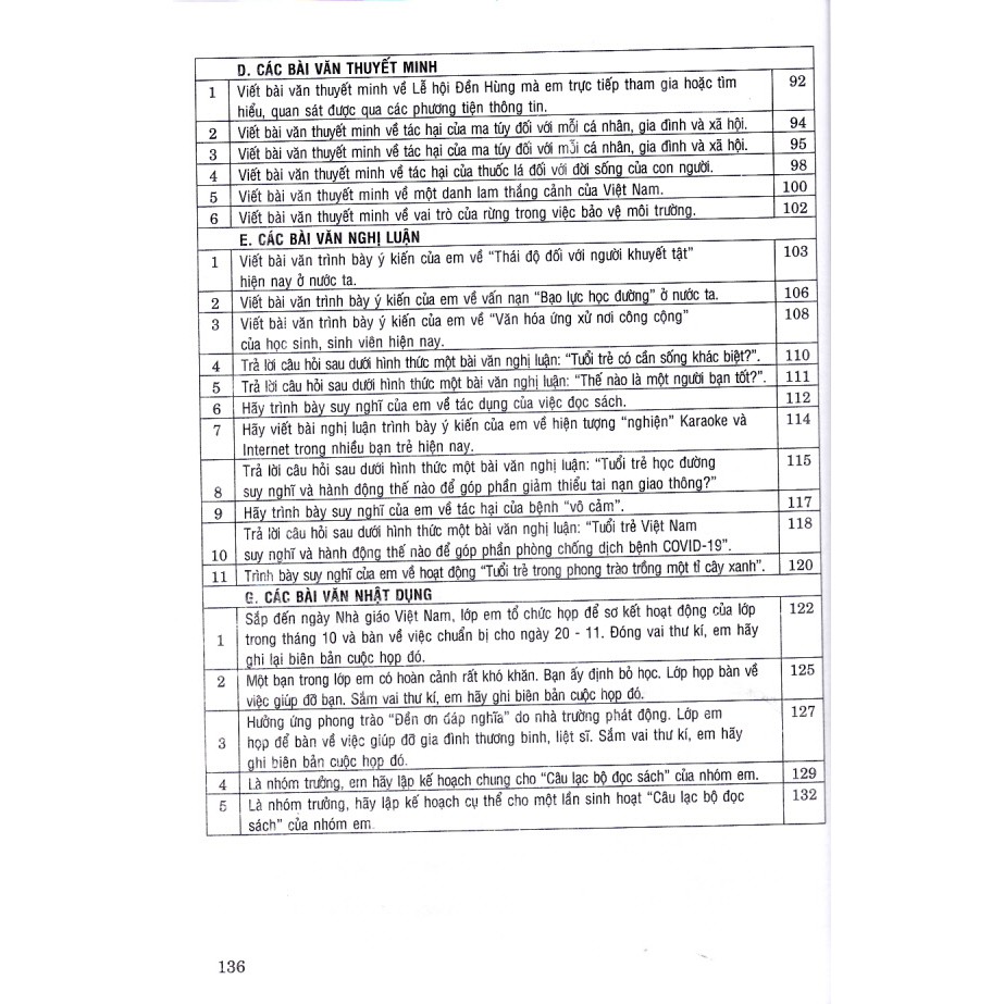 Sách - Những đoạn và bài văn hay lớp 6 (chương trình giáo dục phổ thông mới)