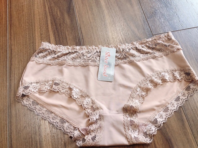 Quần lót Thái Lan SisterHood 9836 - chất thun lạnh mát lịm, phối ren siêu xinh - Freesize từ 48-58kg nhé 😍😍😍