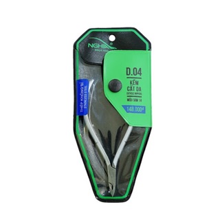 Kìm bấm da, móng Kềm Nghĩa D04 thép không gỉ