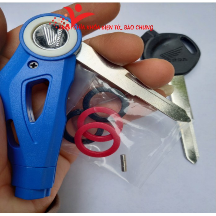 Chìa khóa xe máy Honda độ gập dùng cho dòng chìa từ dài vế trái như wave rsx, wave blade, wave a đời mới, airblade...