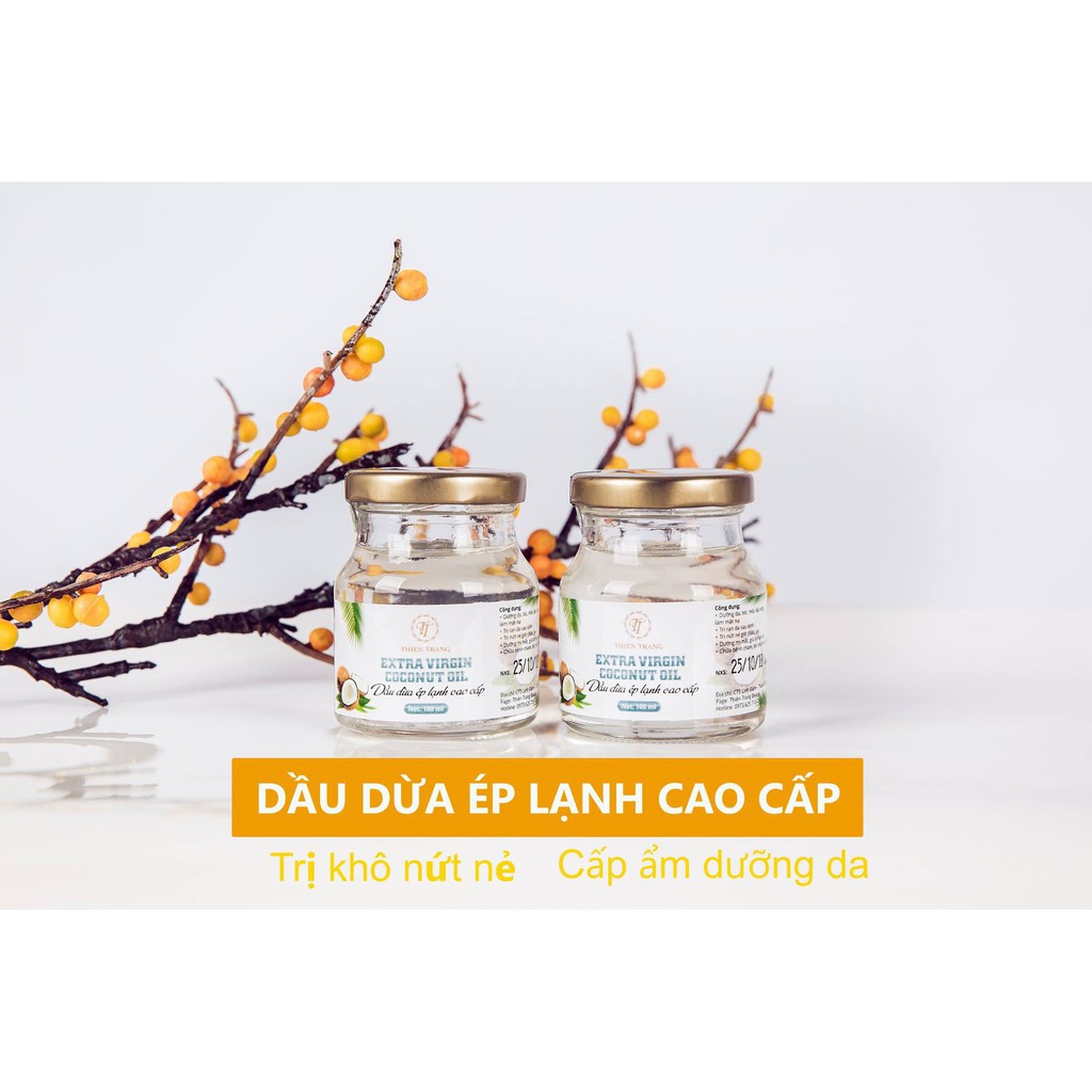 Dầu dừa ép lạnh Thiên Trang - handmade
