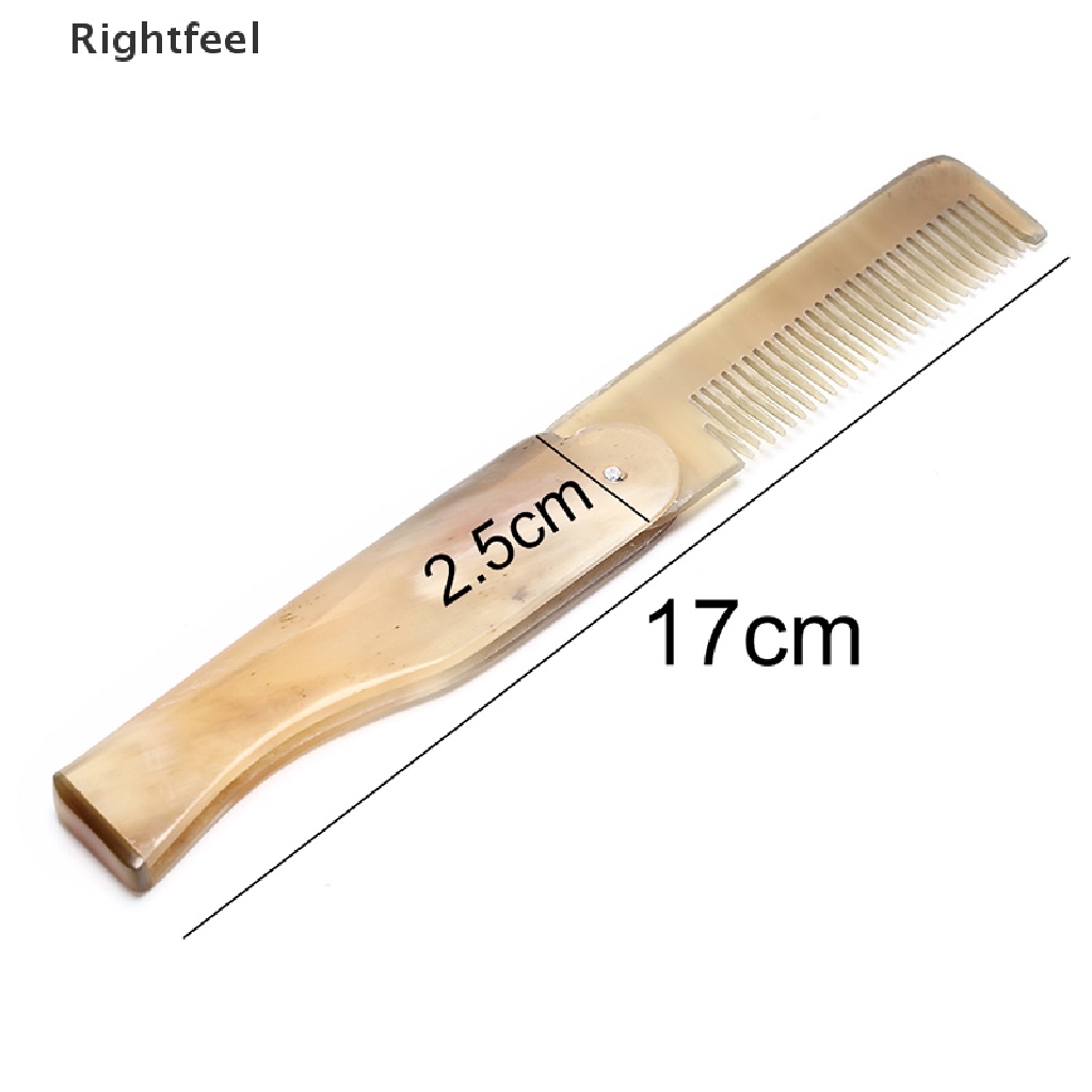 Lược Gấp Dạng Sừng Ox Bỏ Túi Cho Mọi Loại Râu Tóc