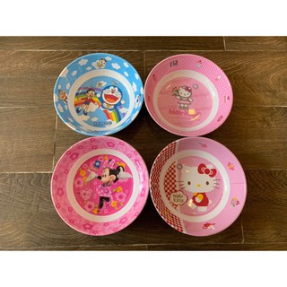 Bát tròn miệng rộng 19cm Hello Kitty, Doremon Srithai Superware Thailand