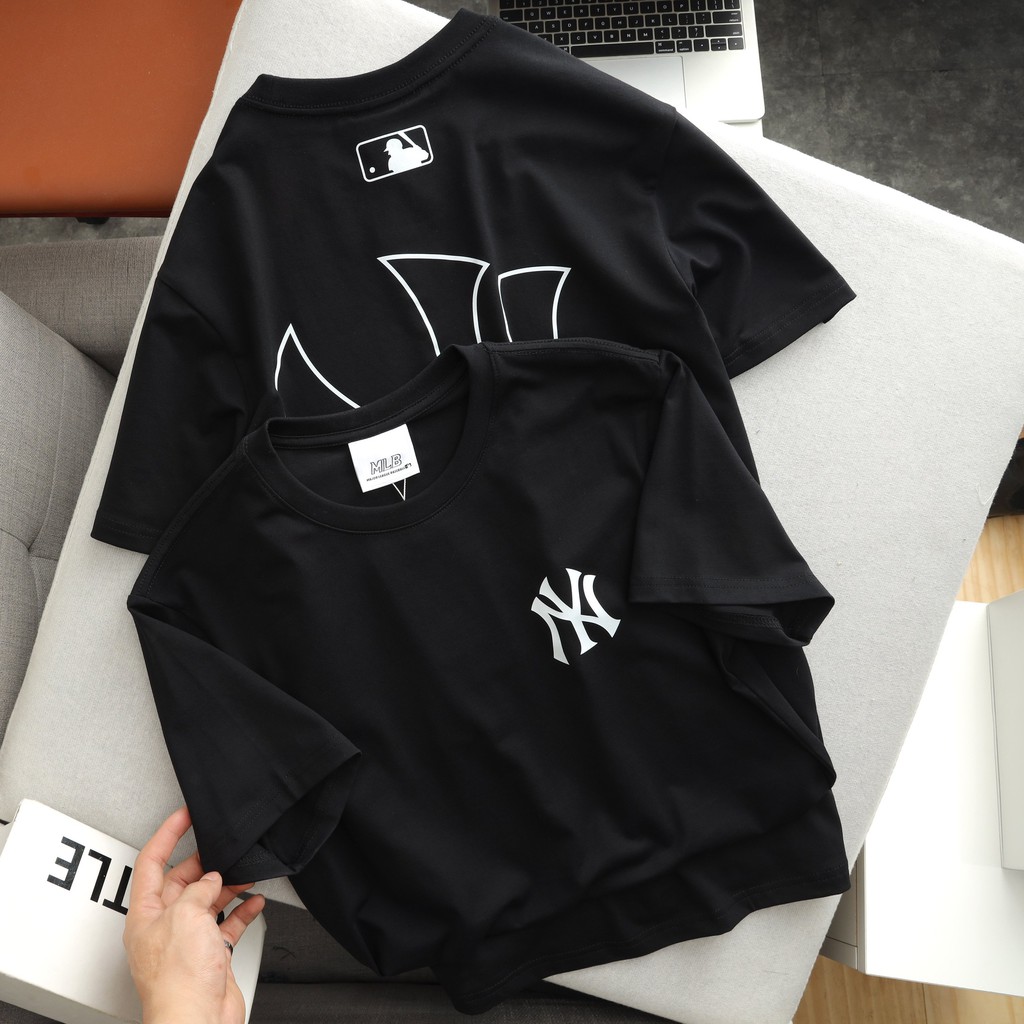 Áo thun thời trang unisex chất liệu cotton cao cấp, họa tiết logo cá tính