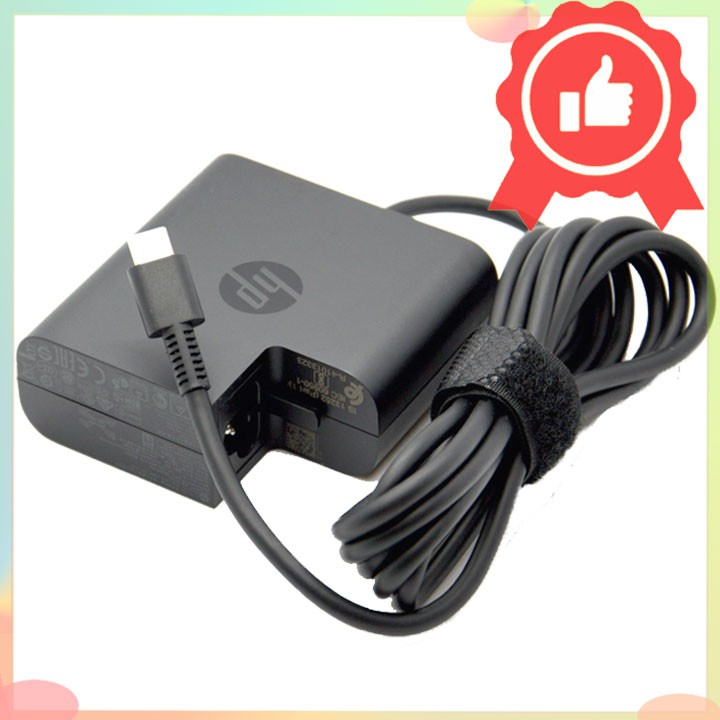 Sạc laptop HP 20v 3.25a vuông chân usb_c_bảo hành 1 năm