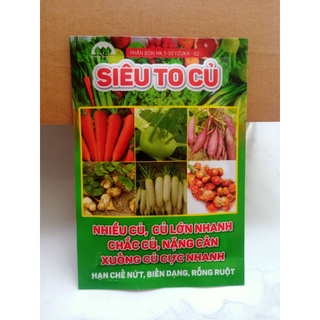 Phân bón Siêu to củ