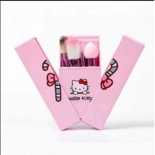 Bộ cọ trang điểm hello kitty 8 món