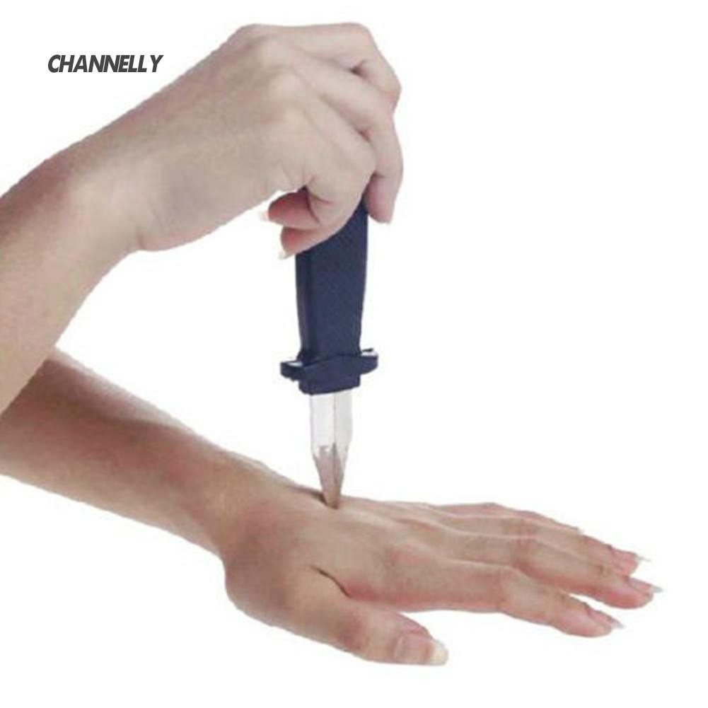 Đồ chơi dao rụt lưỡi chơi khăm độc đáo