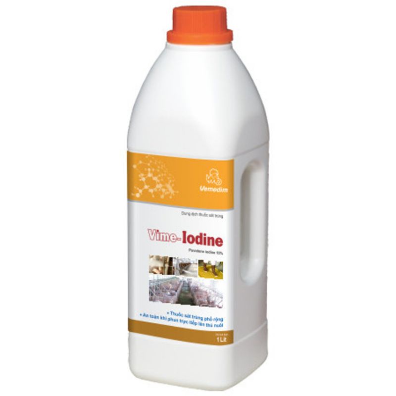 Vemedim VIME-IODINE (GSGC) - Dung dịch thuốc sát trùng an toàn, sát trùng vết thương