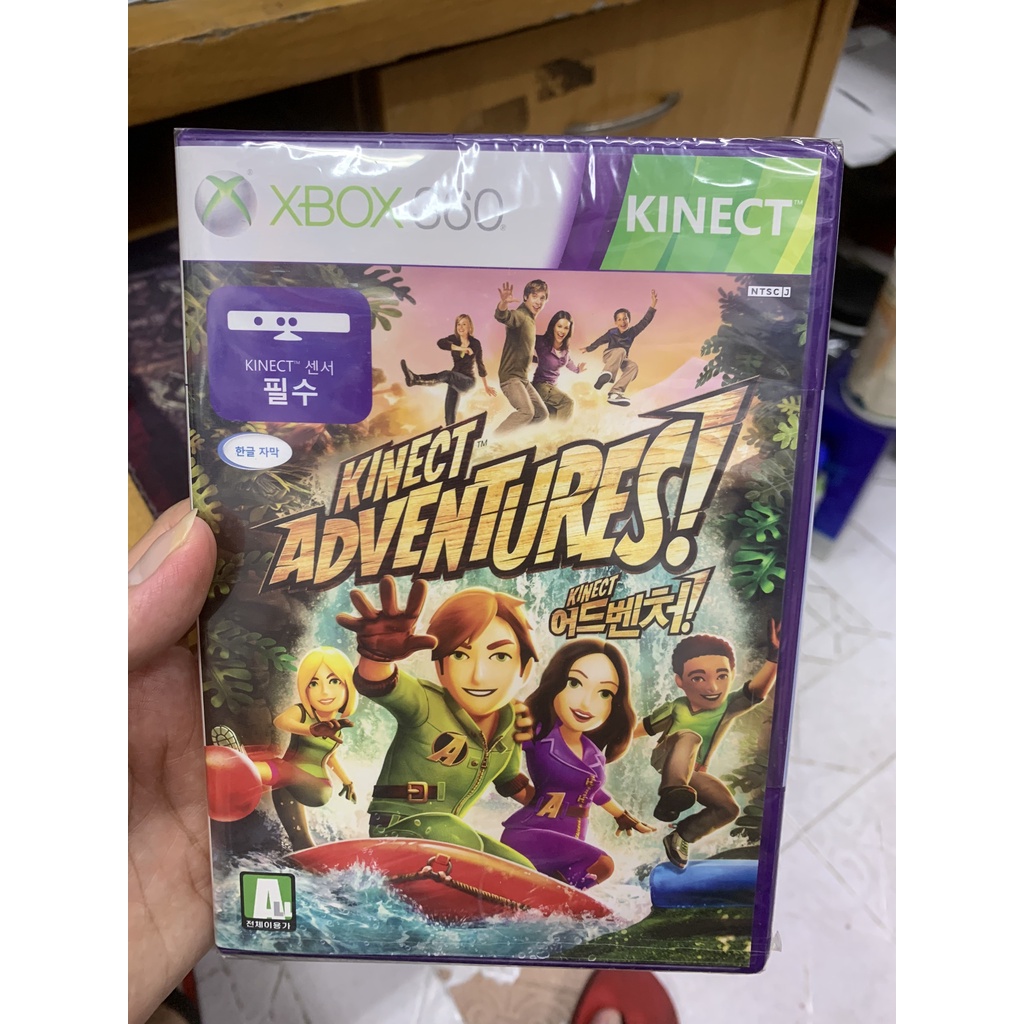 Đĩa game Xbox 360 Kinect Adventures