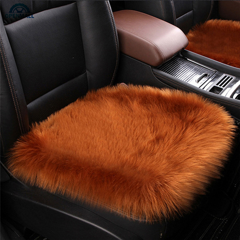 Đệm lông mềm lót ghế ngồi xe hơi tiện dụng