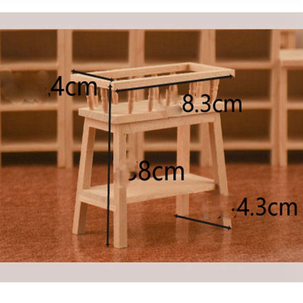 Giá Đỡ Hoa Bằng Gỗ Dùng Trang Trí Nhà Búp Bê Chất Lượng Cao
