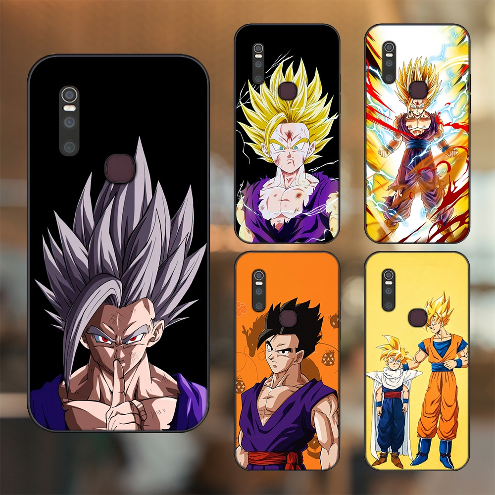 Ốp lưng Vivo V15 viền đen in hình Gohan Dragon Ball